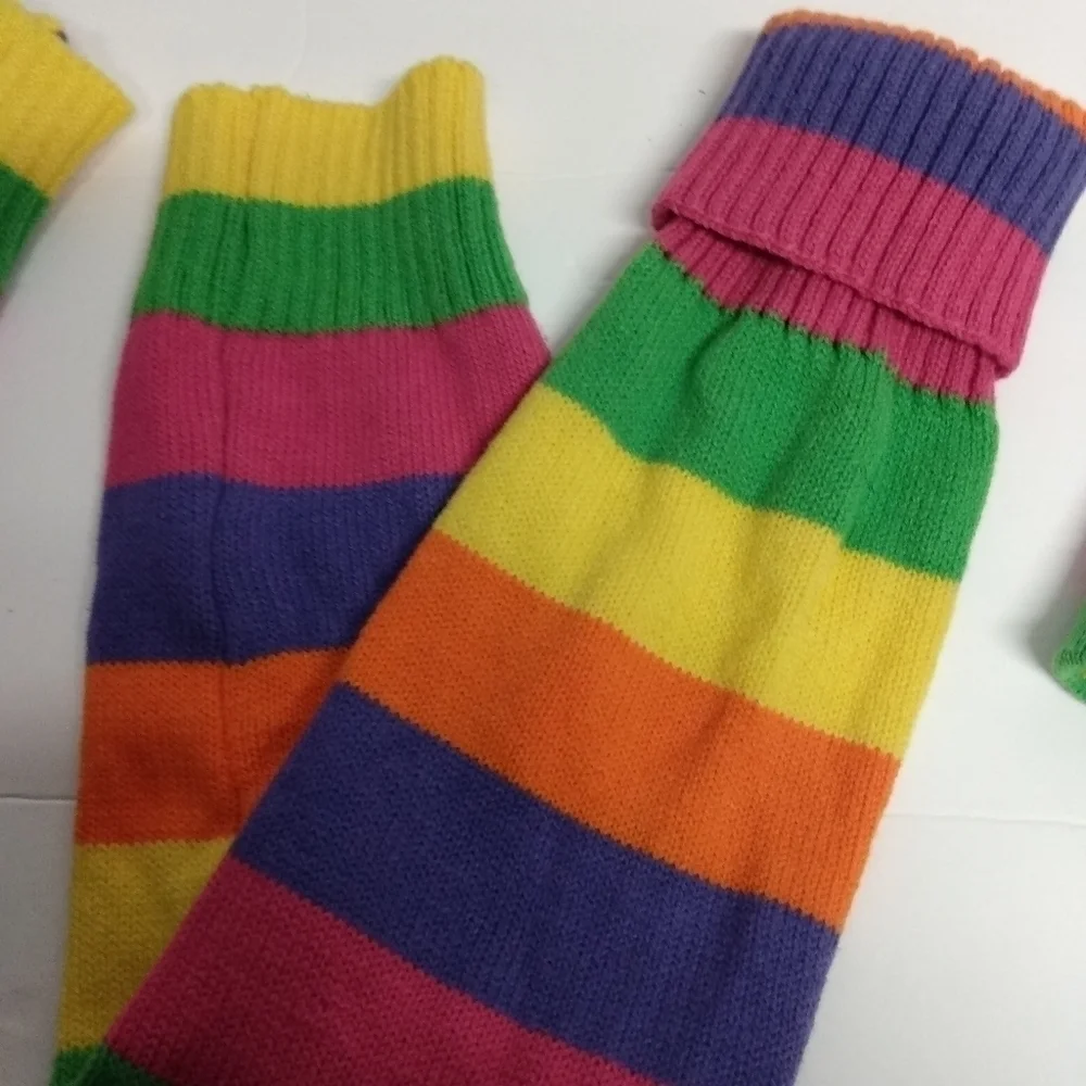 Little Brownie's Inspired Knit Hat and Leg warmers set, so very cute, pre-owned